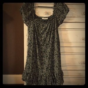 Floral Ruffle Mini Dress